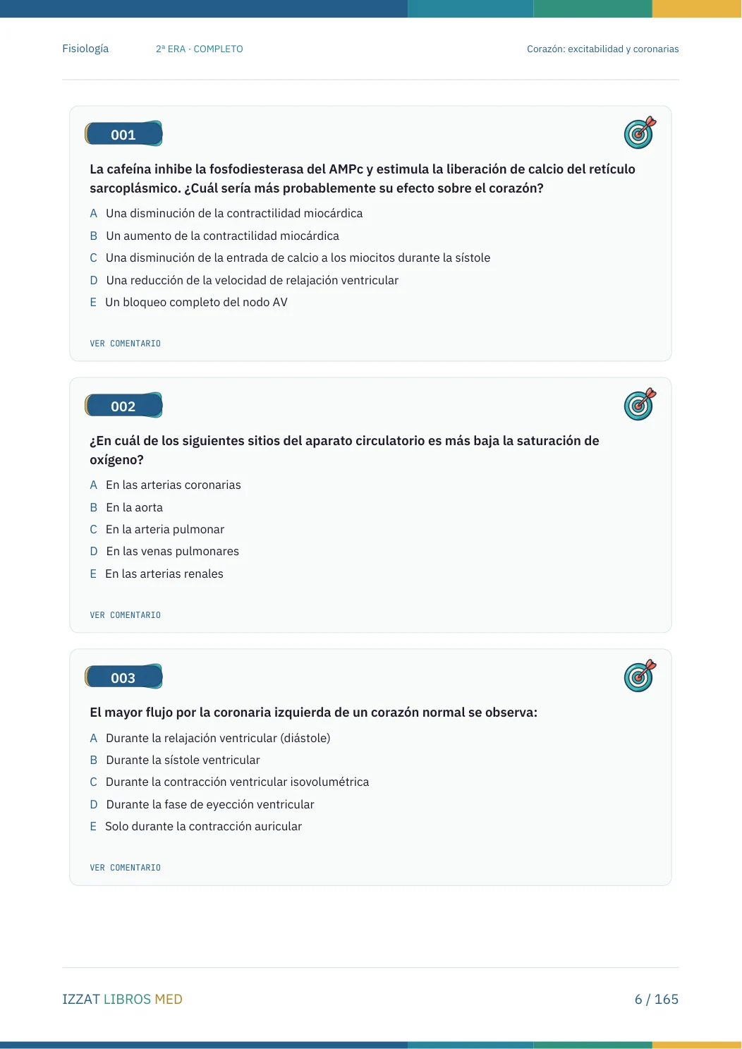 Página real seleccionada de Preguntero Fisiología 2ª ERA Completo