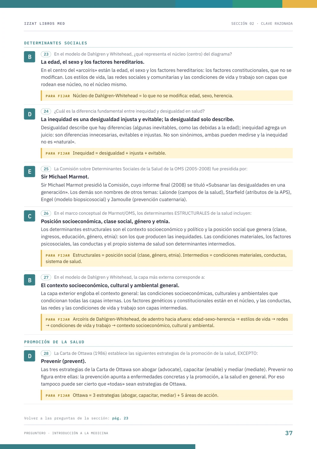 Página real seleccionada de Introducción a la Medicina