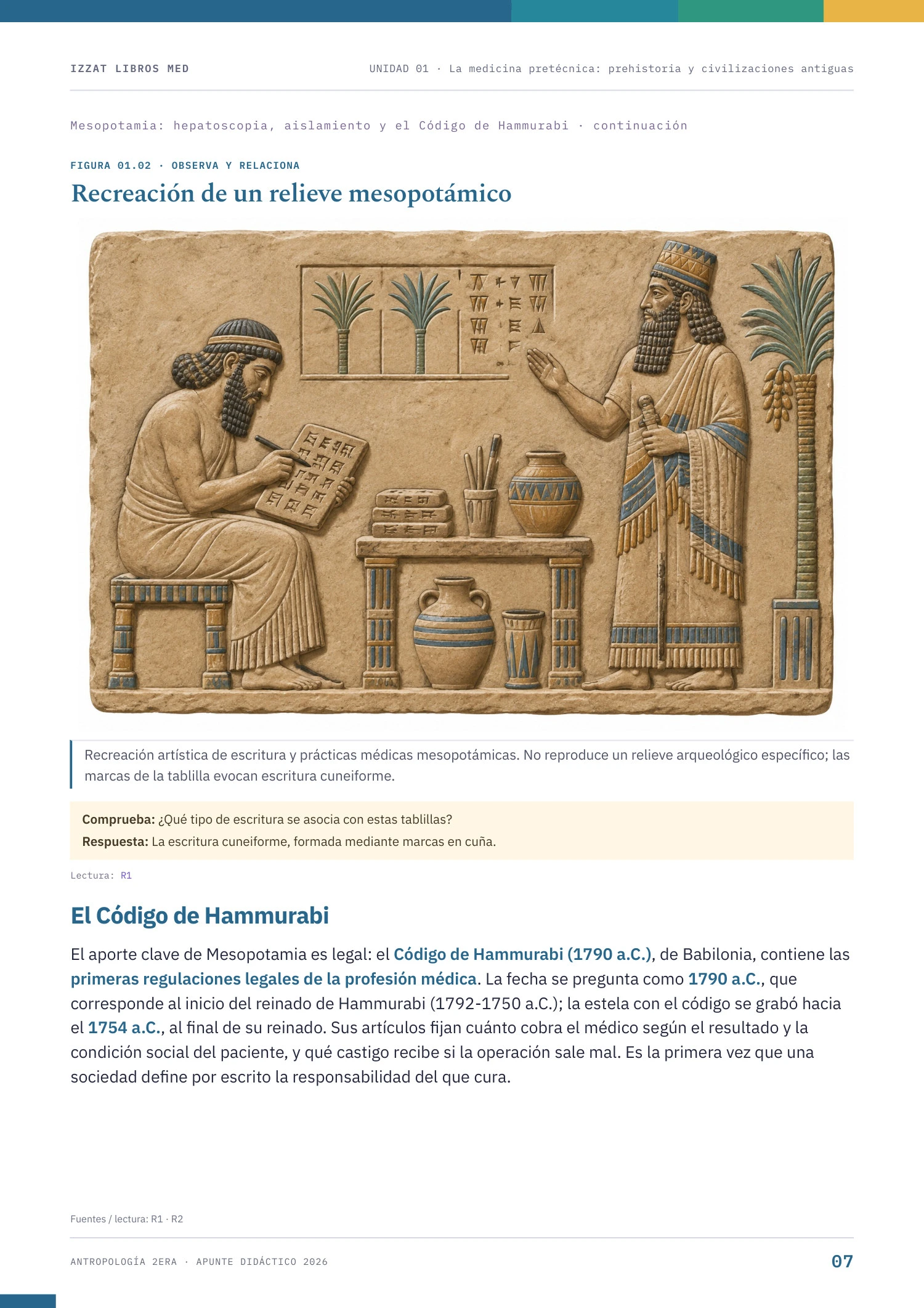 Página real de Antropología 2ª ERA