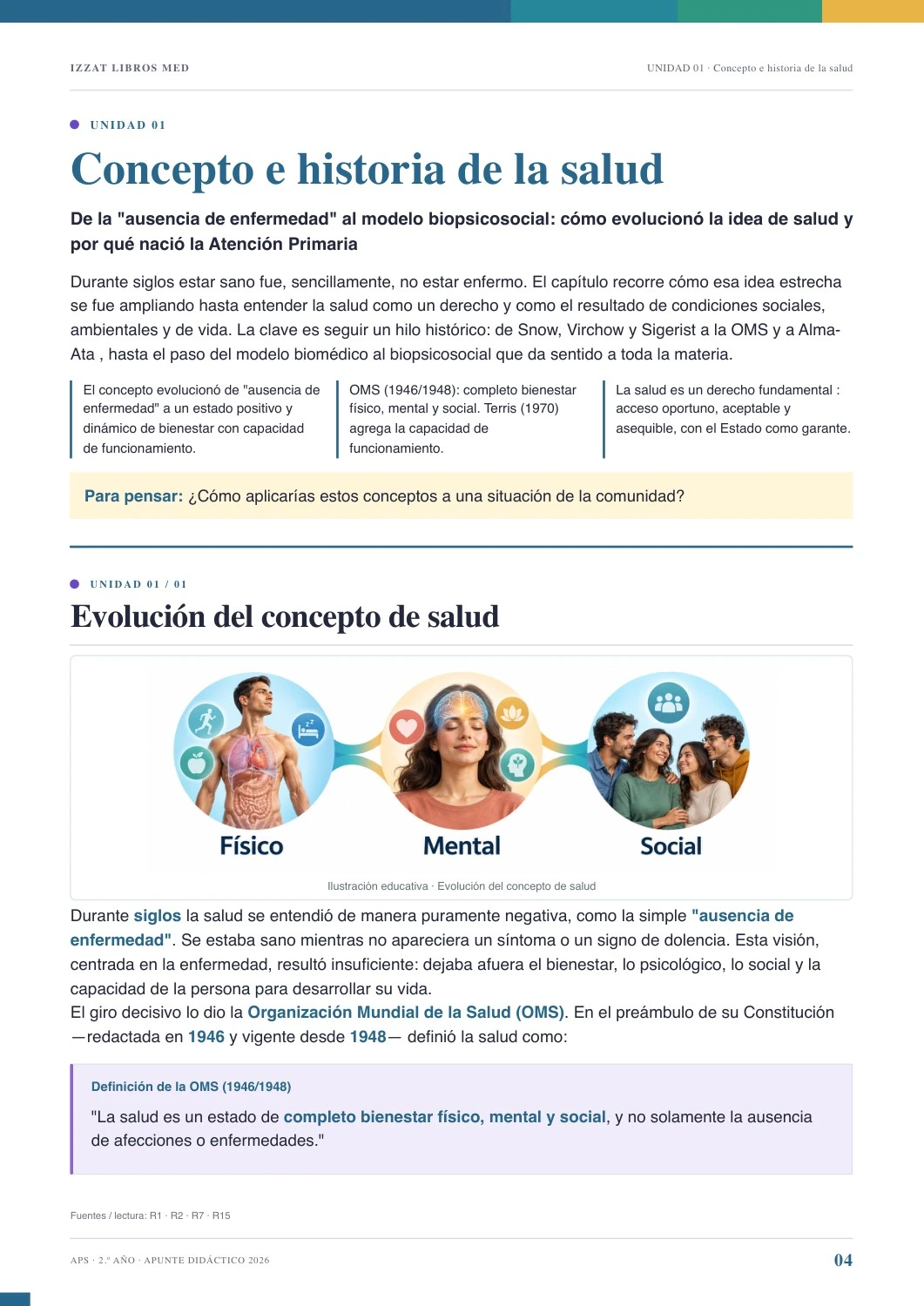 Página real de APS 2