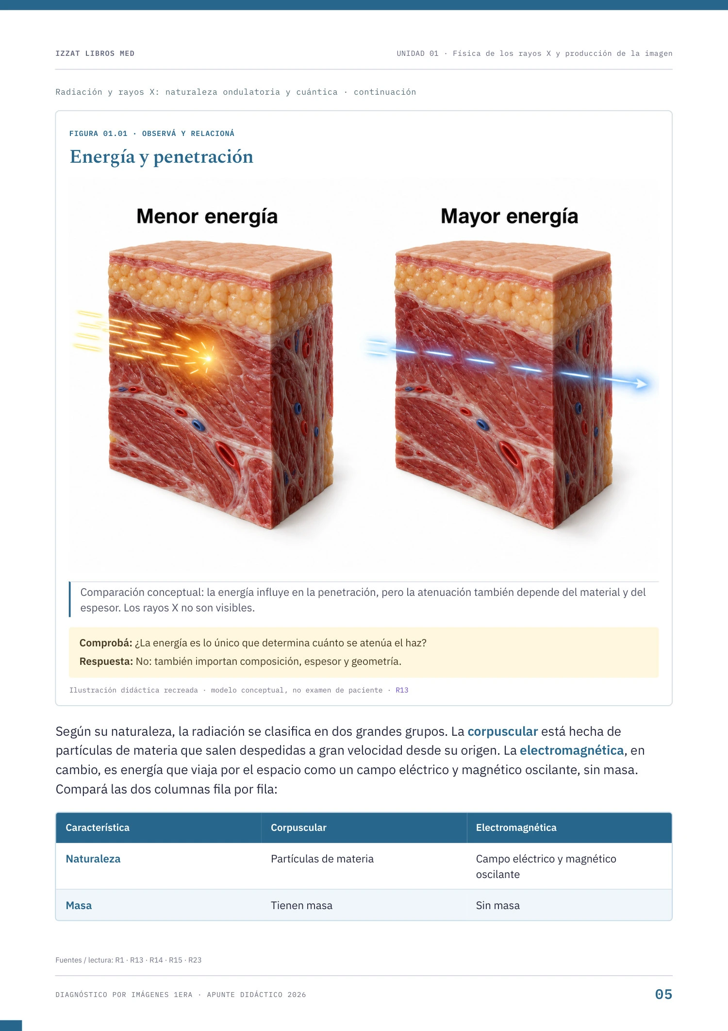 Página real de Apunte Diagnóstico por Imágenes 1ª ERA